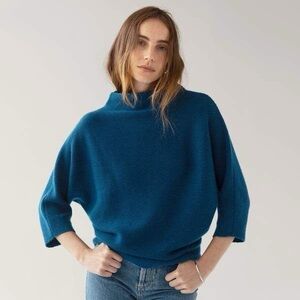 The Reset R Label Essential Funnel Neck Sweater
Wool
Quiet Luxury
Size S/M
Blue